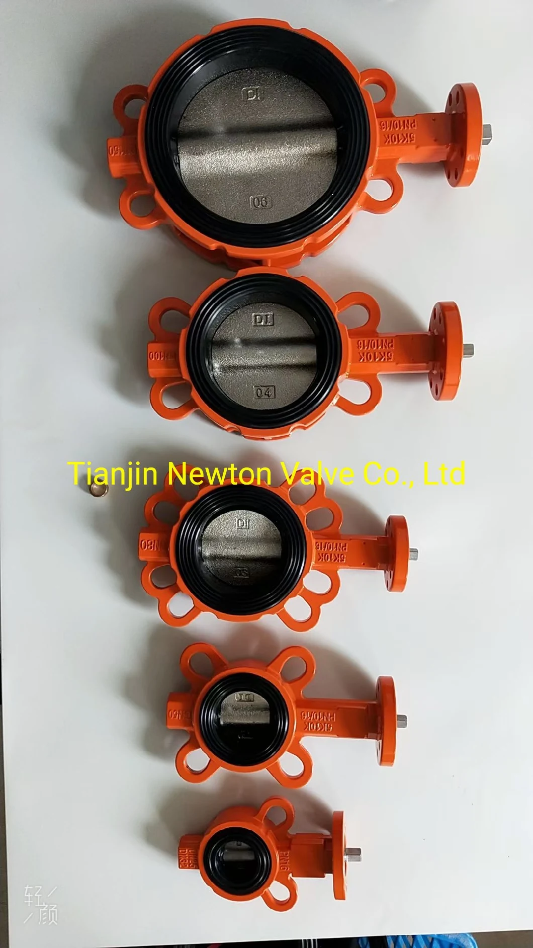 Electric Actuated Motor Wafer Connection Butterfly Valve with CE ISO Wras Approved