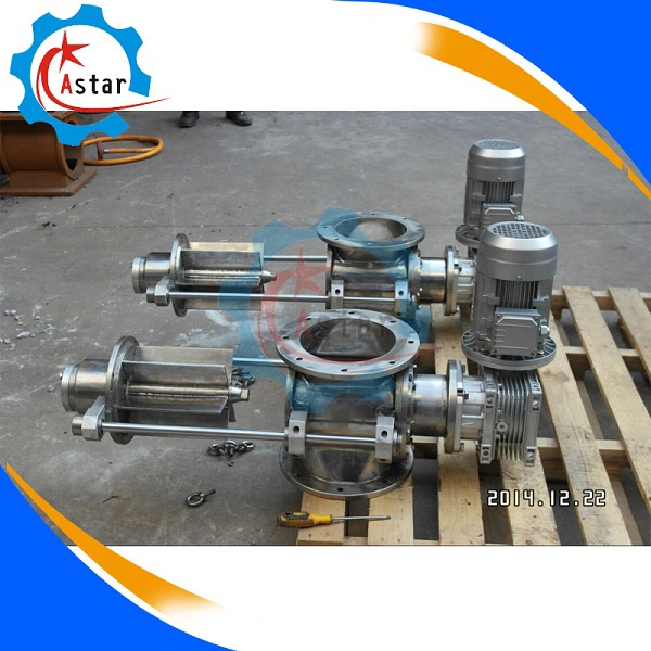Pneumatic Control Rotary Air Lock Valve Supplier with Sew Motor