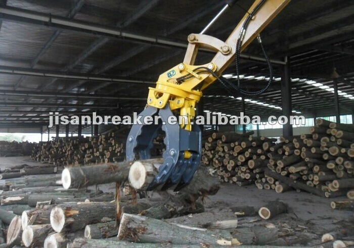 PC50 Excavator 360 Degree Revolving Log Grapple