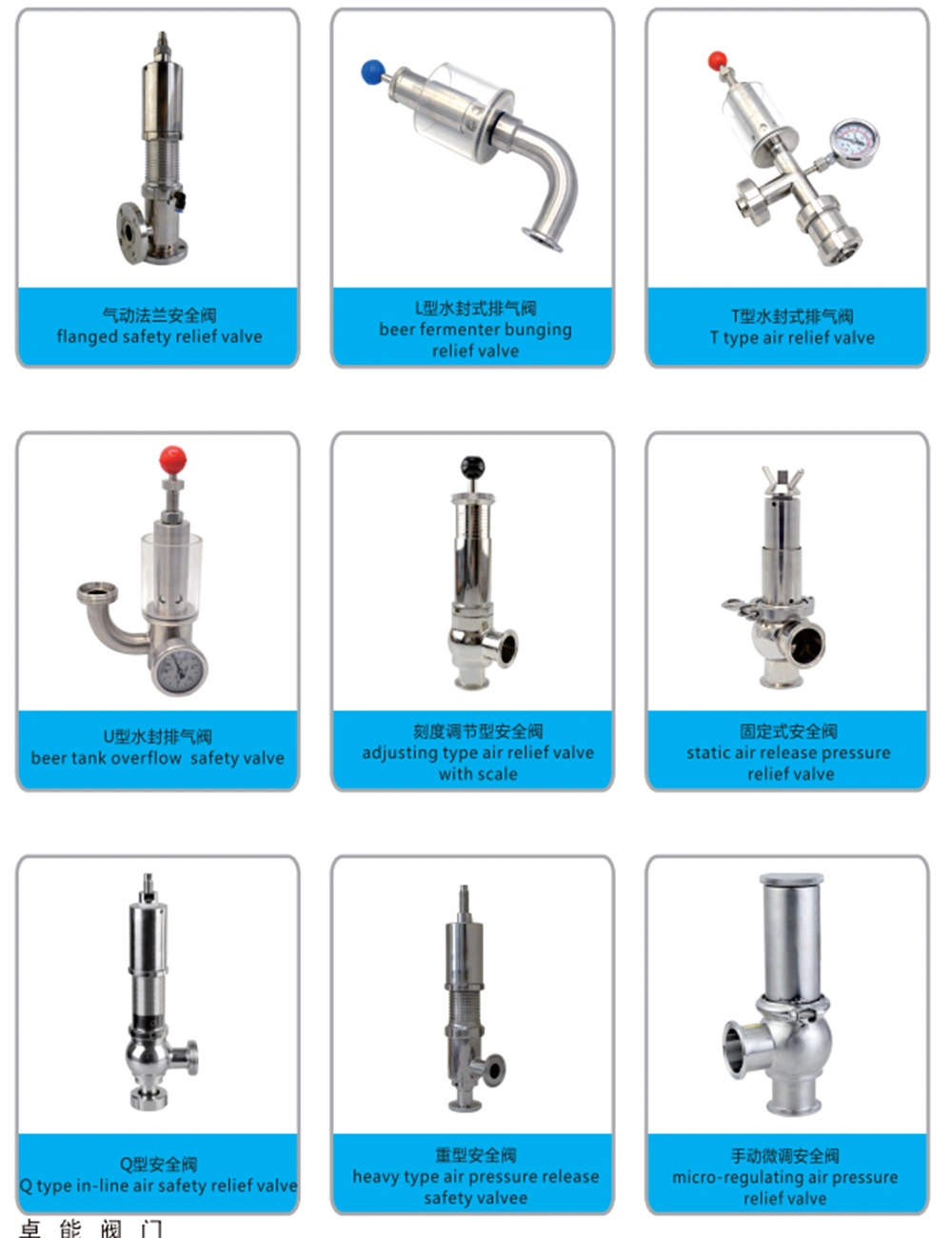 Stainless Steel Sanitary Air Pressure Release Safety Relief Reducing Valve